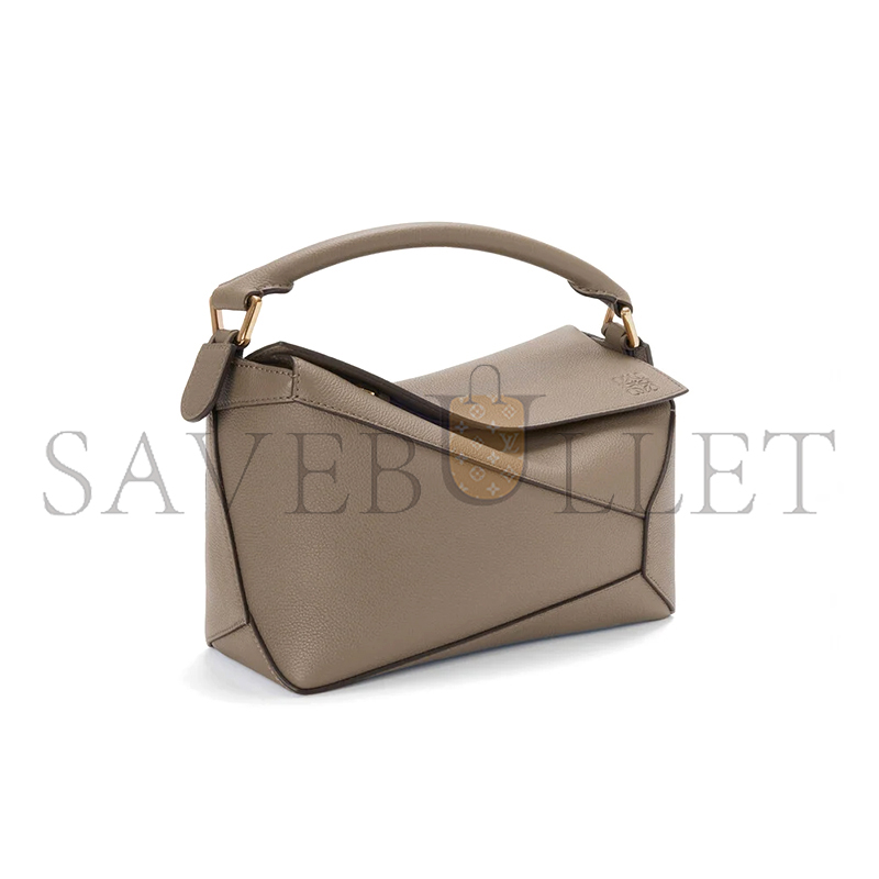 LOEWE SMALL PUZZLE EDGE BAG IN SOFT GRAINED CALFSKIN A510P60XAW (24*16.5*10.5cm)